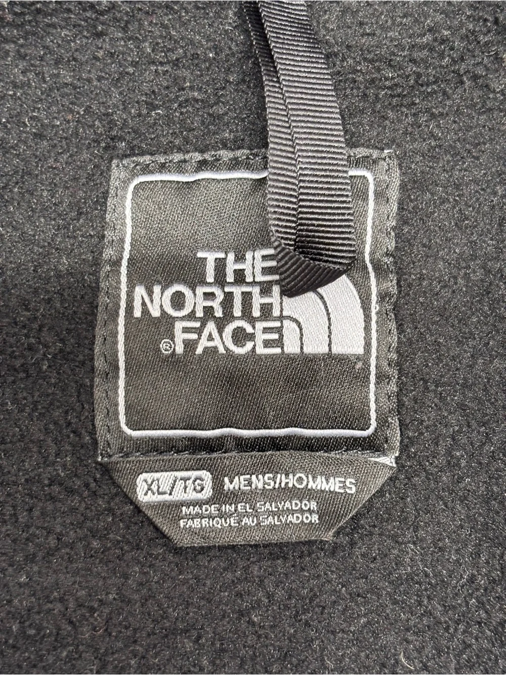 The North Face Jacket Mens XL Black Denali Fleece Full Zip Polartec 300 Series
